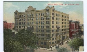 Postcard St Anthony Hotel San Antonio Texas TX