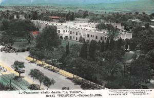 Tehuacan Mexico La Torre Panorama Tinted Real Photo Antique Postcard K37942 