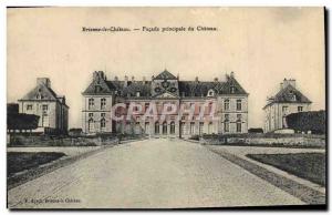 Old Postcard Brienne Le Chateau Chateau of Main Facade