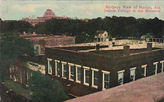 Alabama Marion Birds Eye View With Judson College