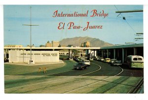 TX - El Paso. International Bridge to Juarez