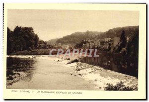 Old Postcard Epinal Dam Since The Museum