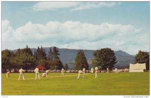 Cricket Game , Brockton Oval , Stanly Park , VANCOUVER , B.C. , Canada , 50-60s