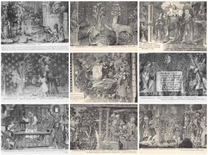 France Angers Musee de l'ancien Eveche Museum lot of 9 postcards C345