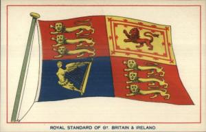 GREAT BRITAIN IRELAND Heraldic Crest EFA E.F.A. Coat Arms Postcard EXC COND