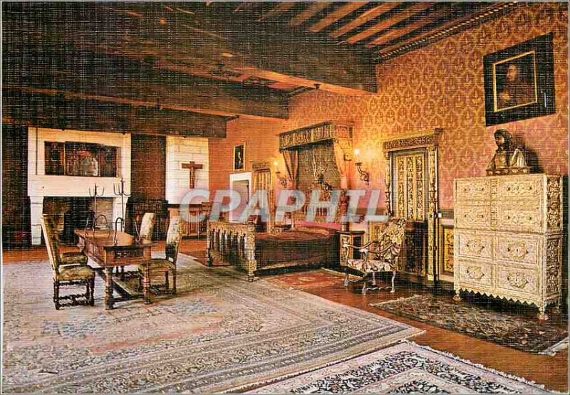 Postcard Modern Bourdeilles (Dordogne) Inside the Renaissance Palace (XVI S) ...