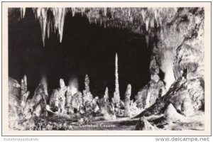 New Mexico Carlsbad Cavern Totem Pole Big Room Real Photo