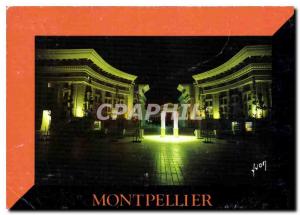 Postcard Modern Colors and Light of Herault in Montpellier The Dream of a Sum...