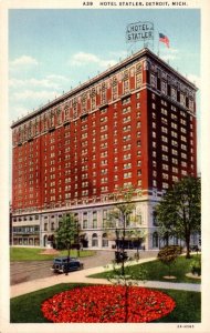Michigan Detroit Hotel Statler Curteich