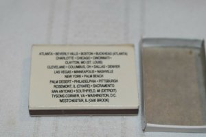 Morton's The Steakhouse Rosemont Illinois Matchbox