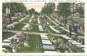 Moravian Graveyard - Winston-Salem, North Carolina NC  