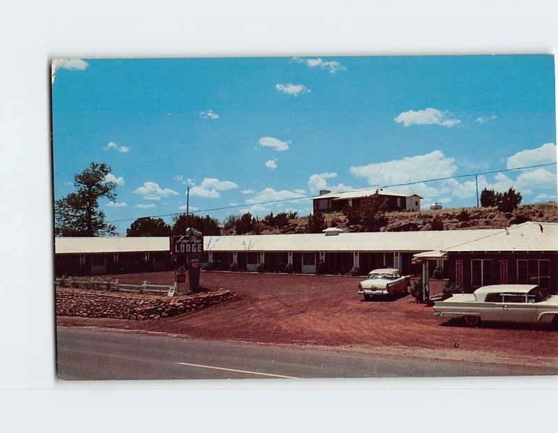 Postcard Lone Pine Lodge, Show Low, Arizona