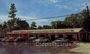 Lake City Florida USA Red Barn Restaurant Unused 