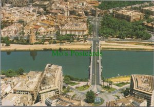 Spain Postcard - Aerial View of Sevilla, Andalusia    RR15108