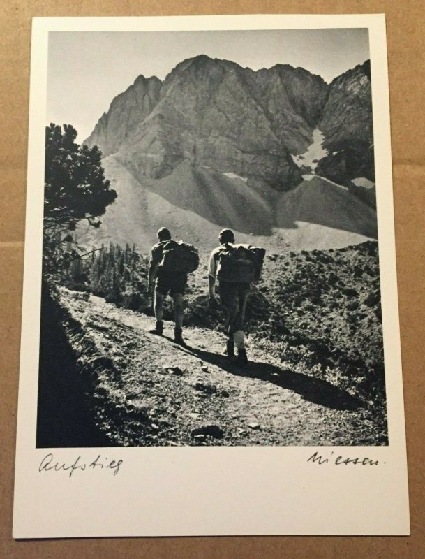 UNUSED POSTCARD - ASCENT, PUBL. WALTER NIESSEN, GERMANY