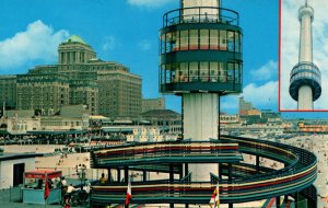 USA Atlantic City Sky Tower New Jersey Chrome Postcard 09.87