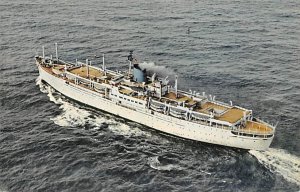 MV Seven Seas Europe Canada Line Ship 1959 