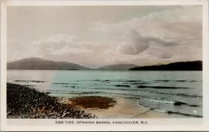 Vancouver BC Ebb Tide Spanish Banks Gowen Sutton RPPC Postcard E82