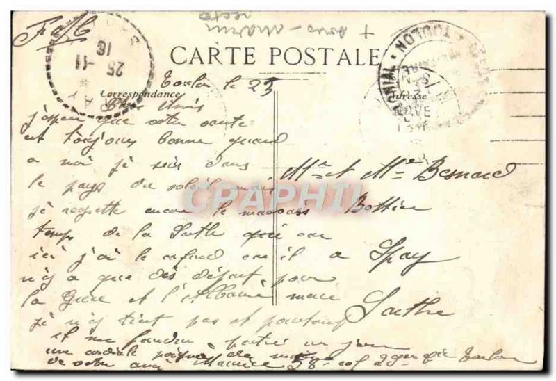 Old Postcard Marine Militaire Francaise Submarine Dorade
