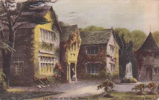 England Exeter Home Of Reverend Baring Gould 1921