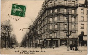 CPA PARIS 13e - 1255. Rue d'Alésia á la rue de la Tombe Issoire (56277)