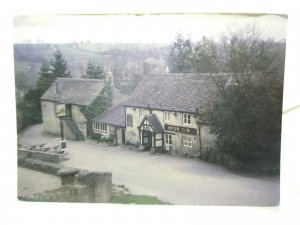 The Seven Tuns Chedworth Gloucestershire Vintage Postcard