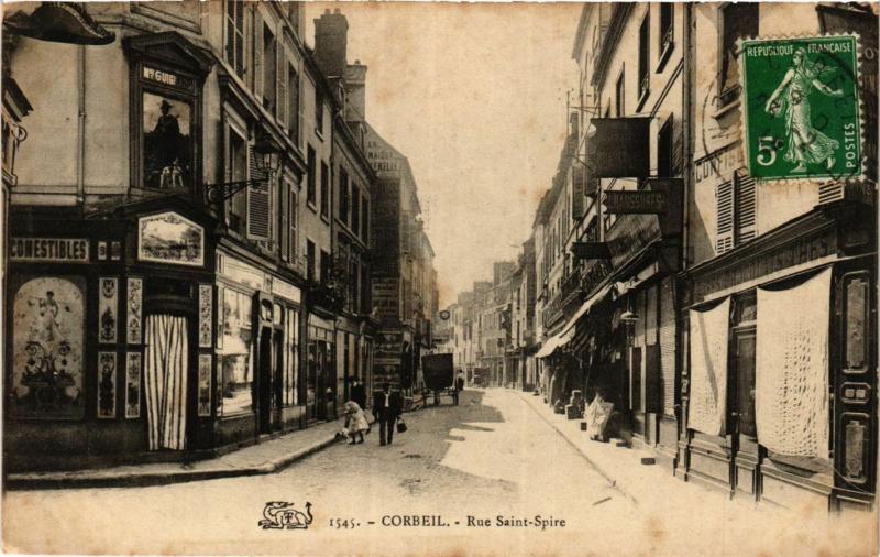 CPA  Corbeil - Rue Saint-Spire  (385122)