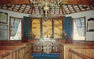 Bermuda - St. George's, Interior of St. Peter's Church