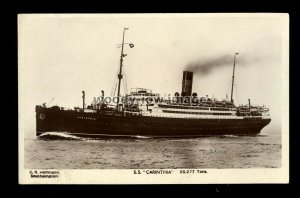 LS2278 - Cunard Line Liner - Carinthia - postcard