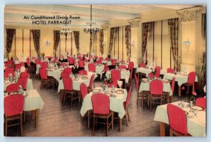 Knoxville Tennessee TN Postcard Hotel Farragut  Main Dining Room Interior c1940s
