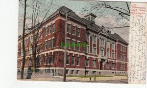 Postcard Wilmington High School Wilmington DE Delaware