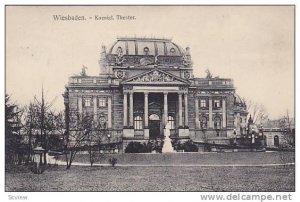 Koenigl. Theater, Wiesbaden (Hesse), Germany, PU-1908