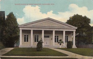 Postcard Second Church Christ Scientist Cleveland OH