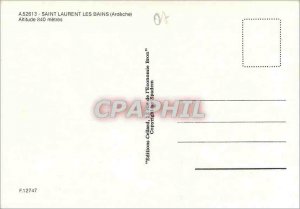 Postcard Modern Saint Laurent les Bains Ardeche