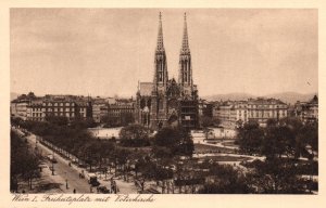 Freiheitsplatz mi Votivkircke,Vienna,Austria