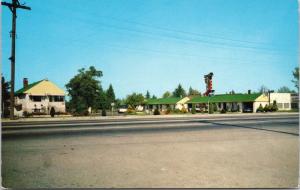 Inter-City Motel Vancouver BC South Burnaby Unused Vintage Postcard D69