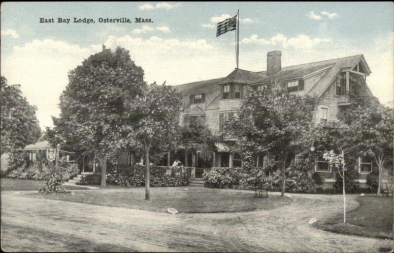 Osterville Cape Cod MA East Bay Lodge c1910 Postcard #4