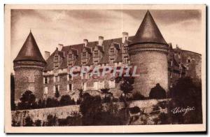 Postcard Old Rochechouart (Haute Vienne)