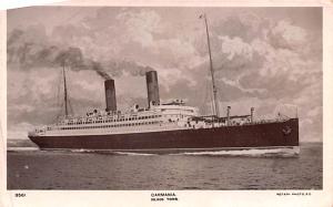 Carmania White Star Line Cunard Ship Unused 