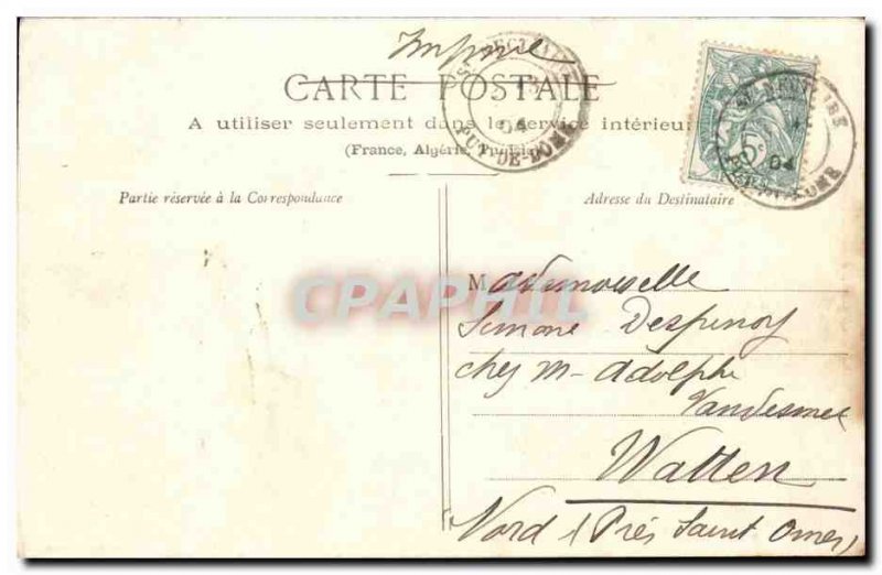 Le Chambon Old Postcard Dent Marsh