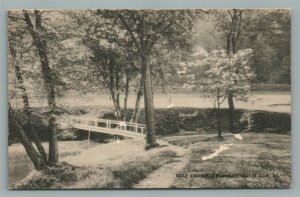 DELAWARE WATER GAP PA GOLF COURSE ANTIQUE POSTCARD