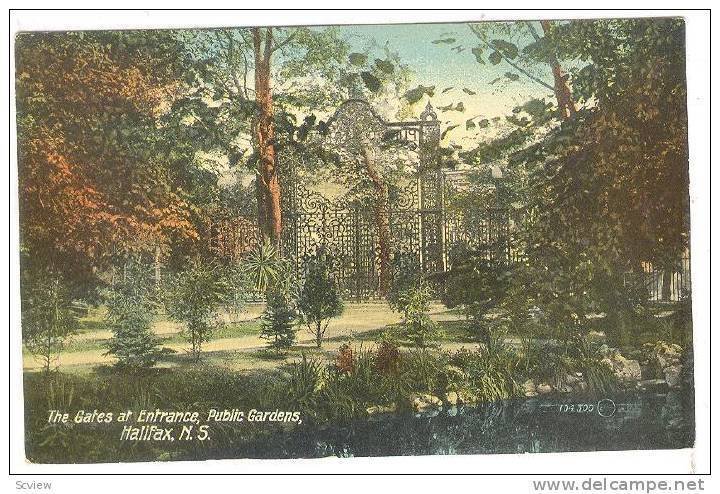 Gates , Public Gardens , Halifax , Nova Scotia , Canada , 00-10s