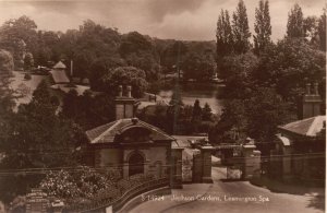 Vintage Postcard 1900's Jephson Gardens Leamington Spa Warwickshire England RPPC