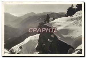 Postcard Old Peira Cava Sea view