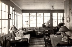 Real Photo Postcard Crescent Beach Inn in Cape Elizabeth, Maine