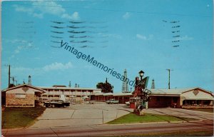 Capitol Motel Oklahoma City OK Postcard PC242