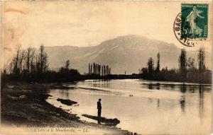 CPA Env. de GRENOBLE - L'Isere et le Moucherotte (668197)