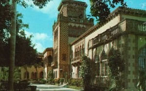 Vintage Postcard Ringling Residence House Sarasota Florida FL From Main Facade