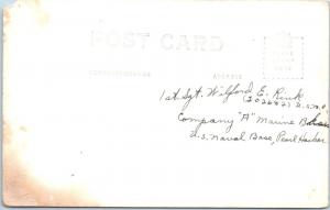 RPPC  OLYMPIC HOT SPRINGS, WA Washington View Facilityc40s Ellis  1622  Postcard