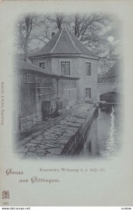 Gruss Aus Gottingen (Lower Saxony), Germany, 1890s ; Bismark's Wohnung